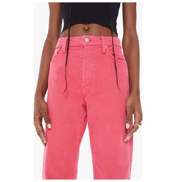 MOTHER The Ditcher Crop High Waist Jeans Size 26 - Picture 6 of 16